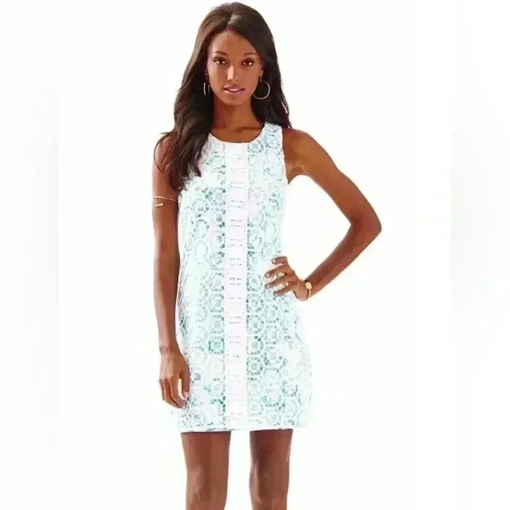 NWT Lilly Pulitzer Rosalie Shift Dress Size 2 - Picture 2 of 12